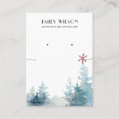 CARTE DE VISITE ÉCRAN DE RESTAURATION DE LA FORÊT D'ARBRE D'AQUA (Devant)