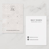 CARTE DE VISITE ÉCRAN DE RESTAURATION DE LA TEXTURE 2 DU TILE MARO (Devant / Derrière)