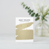 CARTE DE VISITE ÉCRAN DE RESTAURATION DE L'STOCK PALE GOLD BRUSH (Debout devant)