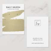 CARTE DE VISITE ÉCRAN DE RESTAURATION DE L'STOCK PALE GOLD BRUSH (Devant / Derrière)