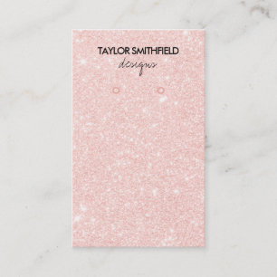 Carte De Visite Écran d'écoute des Parties scintillant Faux