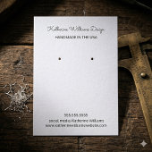 Carte De Visite Écran d'écoute | Fait à la main aux Etats-Unis