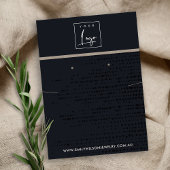 CARTE DE VISITE ÉCRAN D'ÉQUIPEMENT DE L'ÉCRAN DE LA COUVERTURE NOI