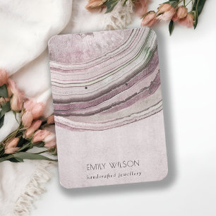 Carte De Visite Écran d'oreille à oreille de la compote Lilac