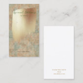 Carte De Visite Écran d'oreille du logo Golden Swash 2 (Devant / Derrière)