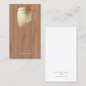 Carte De Visite Écran d'oreille du logo Golden Swash 3 (Devant / Derrière)