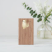 Carte De Visite Écran d'oreille du logo Golden Swash 3 (Debout devant)