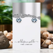 Carte De Visite Écran d'oreille en diamants Parties scintillant ar