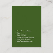 Carte De Visite Écran d'oreille pour Parties scintillant en or Gre (Dos)