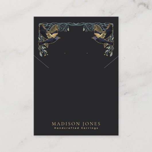 Carte De Visite Écran d'oreille Ravens enchanté (Devant)