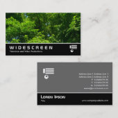 Carte De Visite Écran géant 06 arbres (Devant / Derrière)