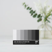 Carte De Visite Écran géant 162 - Mélange de couleur - blanc au (Debout devant)