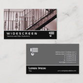 Carte De Visite Écran géant 213 - Sortie de secours victorienne (Devant / Derrière)