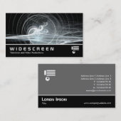 Carte De Visite Écran géant 300 - Remous de fractale (Devant / Derrière)