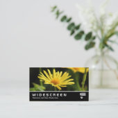 Carte De Visite Écran large 0495 - Jaune (Debout devant)