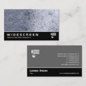 Carte De Visite Écran large 0519 - Bulles de savon 03 (Devant / Derrière)