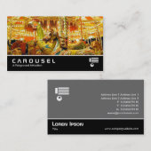 Carte De Visite Écran large 06 - Carousel (Devant / Derrière)