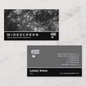 Carte De Visite Écran large 09 Haut dans les arbres (Devant / Derrière)