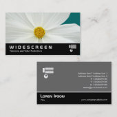 Carte De Visite Écran large 142 (Devant / Derrière)