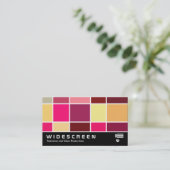 Carte De Visite Écran large 155 - Composition des couleurs (Debout devant)