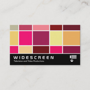 Carte De Visite Écran large 155 - Composition des couleurs