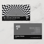 Carte De Visite Écran large 190 - Art Déco 01 (Devant / Derrière)