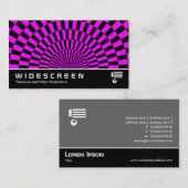 Carte De Visite Écran large 193 - Art Déco (Devant / Derrière)