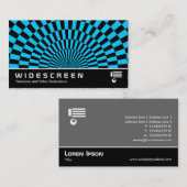 Carte De Visite Écran large 195 - Art Déco (Devant / Derrière)