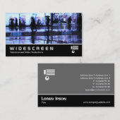 Carte De Visite Écran large 209 - Shoping in the Rain (Devant / Derrière)