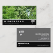 Carte De Visite Écran large 214 - Écran d'été (Devant / Derrière)