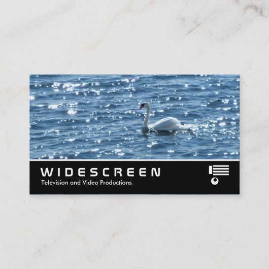 Carte De Visite Écran large 219 - Swan, Cardiff Bay (Devant)