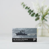 Carte De Visite Écran large 226 - Croisière de plaisir (Debout devant)