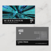 Carte De Visite Écran large 280 - Blocs (Devant / Derrière)