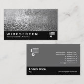 Carte De Visite Écran large 288 - Eau Cool (Devant / Derrière)