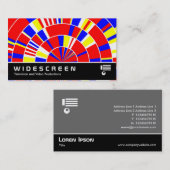 Carte De Visite Écran Large 306 - Pi Rays 01 (Devant / Derrière)