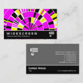 Carte De Visite Écran Large 308 - Pi Rays 03 (Devant / Derrière)