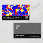 Carte De Visite Écran Large 313 - Pi Rays 08 (Devant / Derrière)