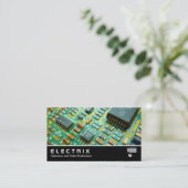Carte De Visite Écran large 316 - Électronique v2 (Debout devant)