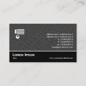 Carte De Visite Écran large 316 - Électronique v2 (Dos)