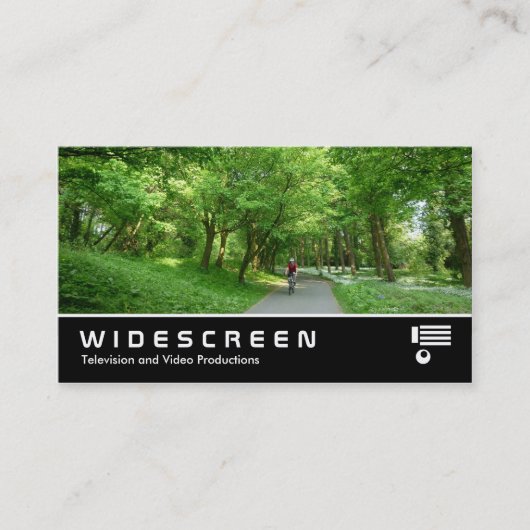 Carte De Visite Écran large 327 - Cycle Way (Devant)