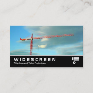 Carte De Visite Écran large 336 - Grue rouge