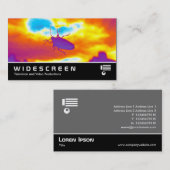 Carte De Visite Écran large 338 - Le Bug psychédélique (Devant / Derrière)