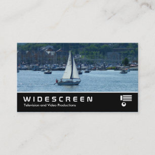 Carte De Visite Écran large 340 - Marina de Cardiff