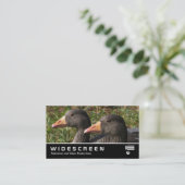 Carte De Visite Écran large 354 - Oies grises (Debout devant)