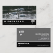Carte De Visite Écran large 363 - Swans (Devant / Derrière)