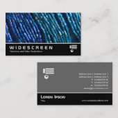 Carte De Visite Écran large 372 - Tresses perlées (Devant / Derrière)