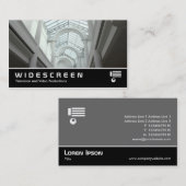 Carte De Visite Écran large 402 - Arcade/Centre commercial (Devant / Derrière)