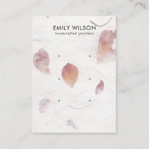 CARTE DE VISITE ÉCRAN PINK PETAL MADE PAPIER 3 ÉTUDE DE RESTAURATI