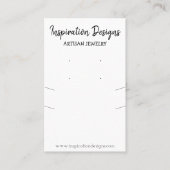 Carte De Visite Écran Porte-oreille simple à plusieurs colliers (Devant)