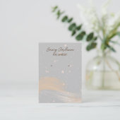 Carte De Visite Écran simple de porte-oreille pour bijoux Designer (Debout devant)